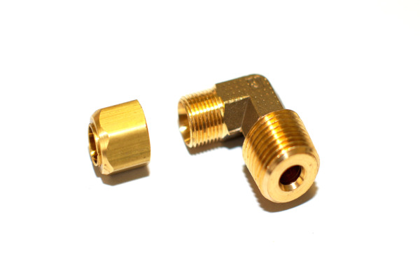 Rotarex Winkel 3/8&quot; für 8mm Rohre (MV)